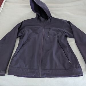 Women's Purple Hooded Jacket